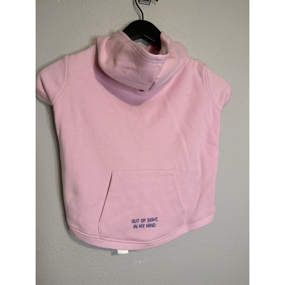 Skims‎ Pink Dog Sweatshirt Hoodie Size XL Out Of Sight In My Mind